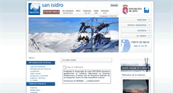 Desktop Screenshot of nieveleonsanisidro.com